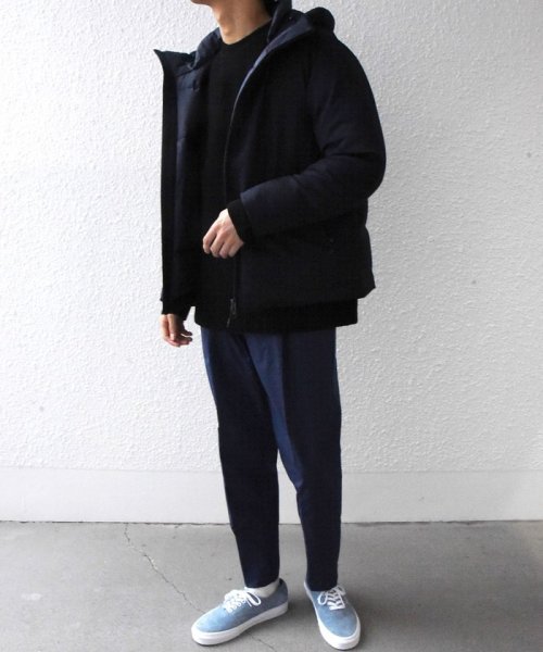 Ships Any ジップ ウール フード ダウン ジャケット シップス エニィ メンズ Ships Any Mens Magaseek