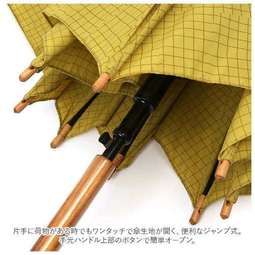BACKYARD FAMILY(バックヤードファミリー)/392 plus m umbrella long JUMP ジャンプ傘/img08