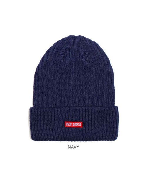 BACKYARD FAMILY(バックヤードファミリー)/BEN DAVIS ベンデイビス BOX LOGO KNIT CAP BDW－9526WP/img12