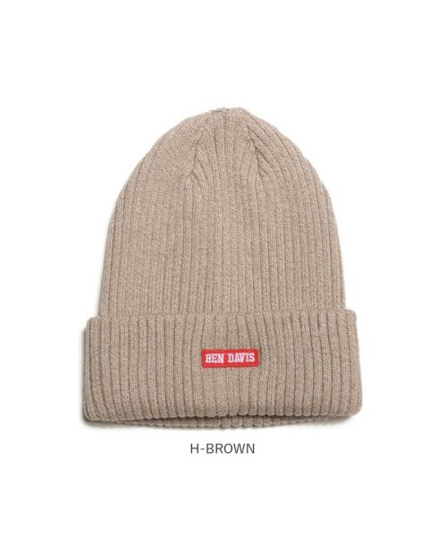 BACKYARD FAMILY(バックヤードファミリー)/BEN DAVIS ベンデイビス BOX LOGO KNIT CAP BDW－9526WP/img14