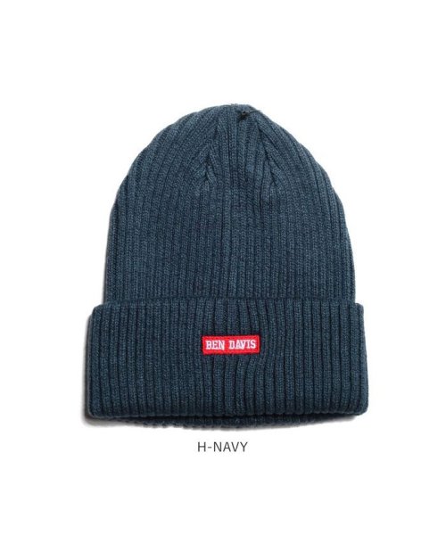 BACKYARD FAMILY(バックヤードファミリー)/BEN DAVIS ベンデイビス BOX LOGO KNIT CAP BDW－9526WP/img17