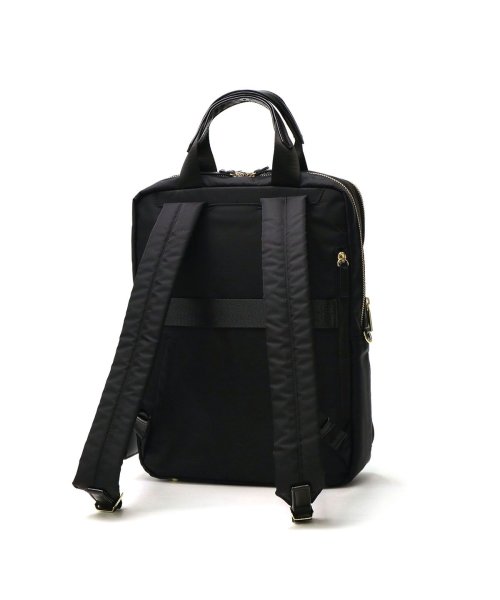 【日本正規品】エースジーン ビジネスリュック ace.GENE スリファム SLIFEMME A4 9L 薄型 13.3インチ PC 撥水 抗菌 11471 ×1└ 内蔵　ポケット XS