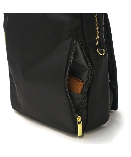 【日本正規品】エースジーン ビジネスリュック ace.GENE スリファム SLIFEMME A4 9L 薄型 13.3インチ PC 撥水 抗菌 11471 ×1└ 内蔵　ポケット XS