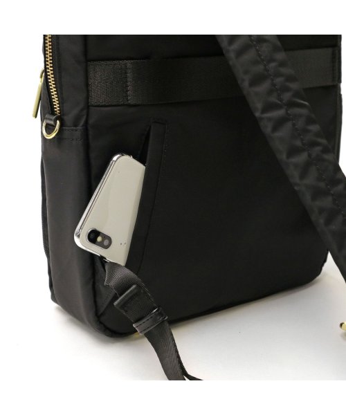 【日本正規品】エースジーン ビジネスリュック ace.GENE スリファム SLIFEMME A4 9L 薄型 13.3インチ PC 撥水 抗菌 11471 ×1└ 内蔵　ポケット XS