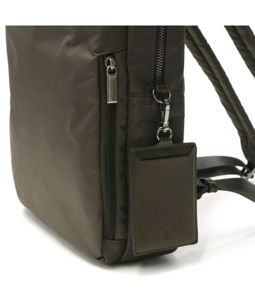 【日本正規品】エースジーン ビジネスリュック ace.GENE スリファム SLIFEMME A4 9L 薄型 13.3インチ PC 撥水 抗菌 11471 ×1└ 内蔵　ポケット XS