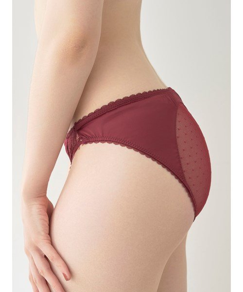 LILY BROWN Lingerie(LILY BROWN Lingerie)/【LILY BROWN Lingerie】サテン アイラッシュレース ハートショーツ/img12