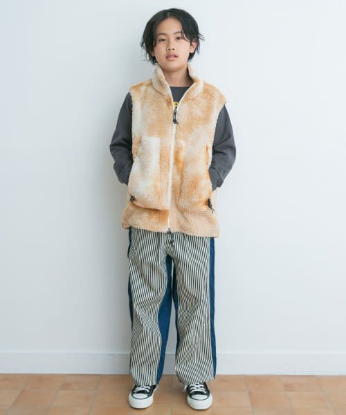 URBAN RESEARCH DOORS（Kids）(アーバンリサーチドアーズ（キッズ）)/DENIM DUNGAREE　ボア レベル7 リバーシブルベスト(KIDS)/img02