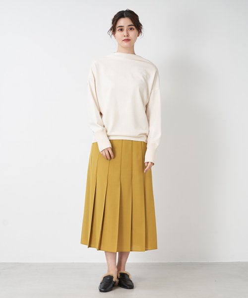 MICA&DEAL(マイカアンドディール)/back knit pullover/img02
