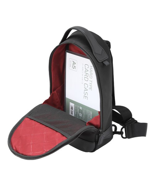 ビクトリノックス アロックスネロ スリングバッグ ワンショルダーバッグ 5L A5 Victorinox Alox Nero 611808 Alox ネロ ｜約 隠しセキュリティ