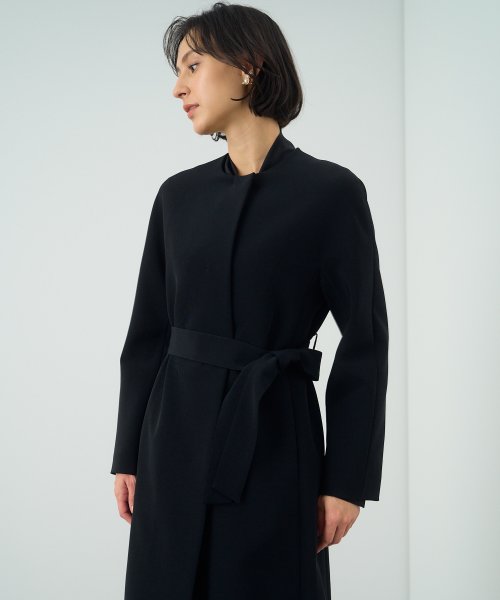 【Eternal Line 2023】コンパクトストレッチノーカラーコート Eternal Line