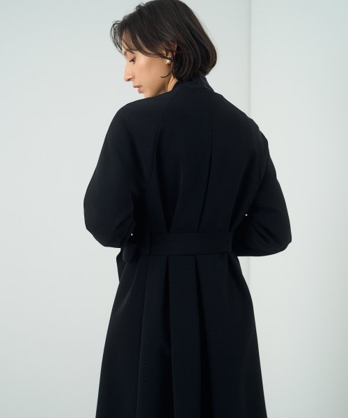 【Eternal Line 2023】コンパクトストレッチノーカラーコート Eternal Line