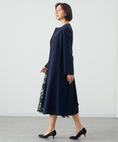 【Eternal Line 2023】コンパクトストレッチノーカラーコート Eternal Line