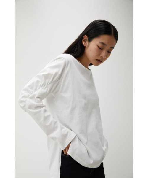 AZUL by moussy(アズールバイマウジー)/VOLUME SHOULDER CUT TOPS/img01
