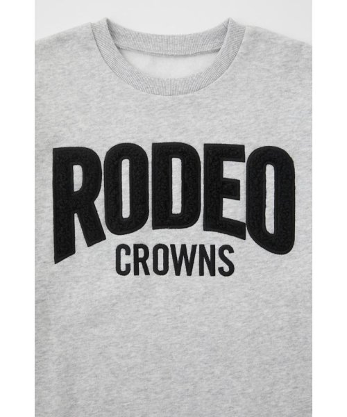 RODEO CROWNS WIDE BOWL(ロデオクラウンズワイドボウル)/キッズロゴボアスウェットトップス/img04