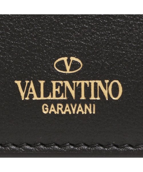 Valentino Garavani(ヴァレンティノ ガラヴァーニ)/ヴァレンティノ コインケース カードケース コインパース ロックスタッズ ブラック レディース VALENTINO GARAVANI 1W0P0T35 BOL /img06