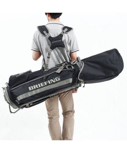 BRIEFING GOLF(ブリーフィング ゴルフ)/【日本正規品】 ブリーフィング ゴルフ キャディバッグ BRIEFING GOLF WOLF GRAY SERIES CR－4 #02 XP BRG223D24/img01