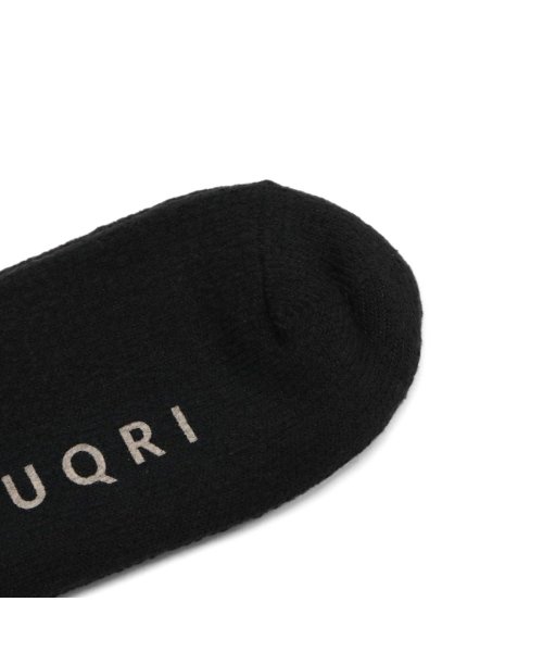 YUQRI(ユクリ)/ユクリ 靴下 YUQRI comfy pile double rib ソックス ショートクルー ロークルー 白 黒 メンズ レディース 121300383/img03