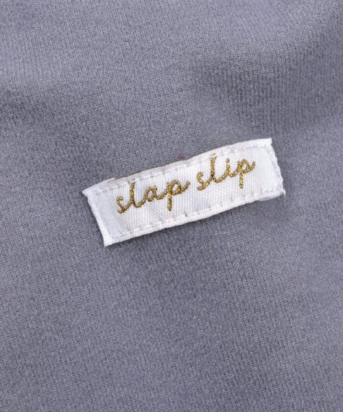 SLAP SLIP(スラップスリップ)/【 お揃い 】 チェック 柄 襟 ベロア リボン 付 ワンピース (90~130/img20