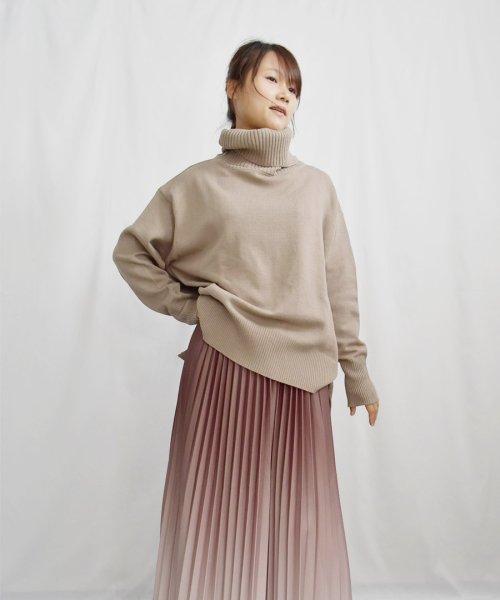 ARGO TOKYO(アルゴトウキョウ)/【毛玉になりにくいニット2022年予約販売特典※9/2～9/30】ARG Turtle Knit Tops 25008　ARGタートルニット　ニット　セーター　/img12