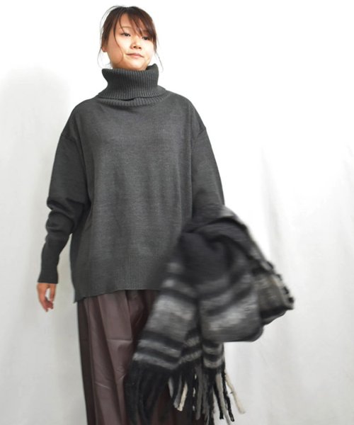 ARGO TOKYO(アルゴトウキョウ)/【毛玉になりにくいニット2022年予約販売特典※9/2～9/30】ARG Turtle Knit Tops 25008　ARGタートルニット　ニット　セーター　/img32