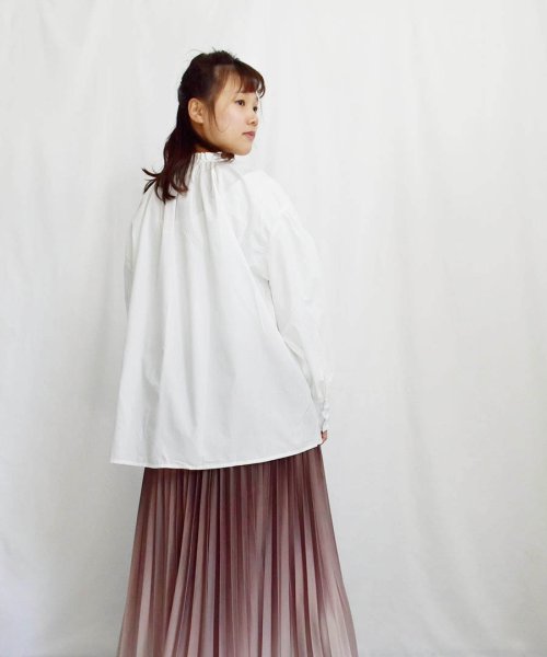 ARGO TOKYO(アルゴトウキョウ)/Discolor Accordion Pleats Skirt 222018 変色アコーデイオンプリーツスカート/img06