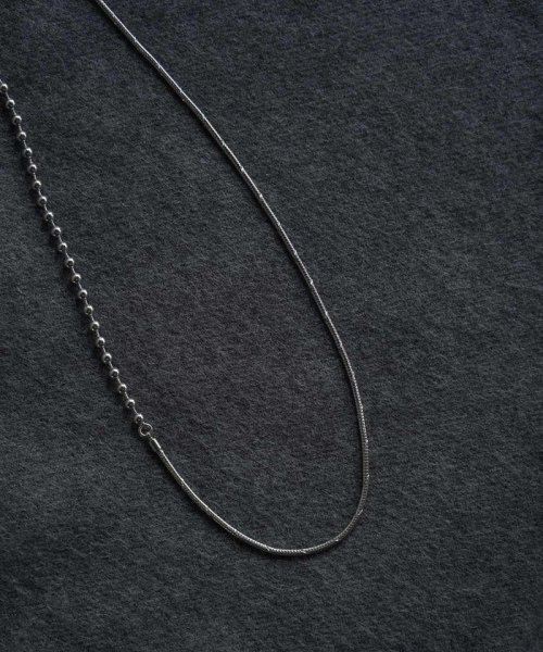 JUNRed(ジュンレッド)/ital. from JUNRed / ball chain necklace/img01