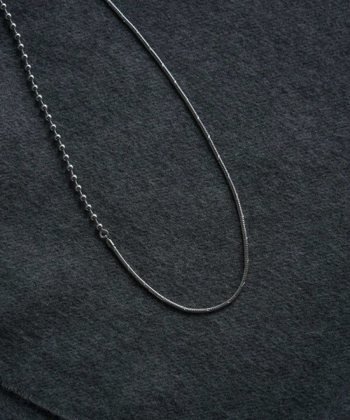 JUNRed(ジュンレッド)/ital. from JUNRed / ball chain necklace/img02