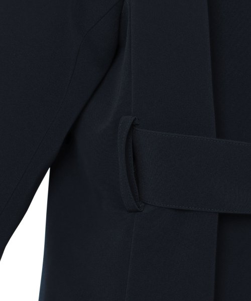 【Eternal Line 2023】コンパクトストレッチノーカラーコート Eternal Line