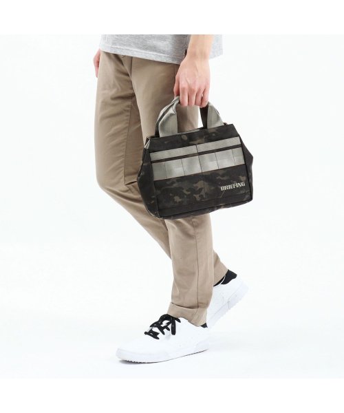 BRIEFING GOLF(ブリーフィング ゴルフ)/【日本正規品】ブリーフィング ゴルフ トート BRIEFING GOLF CART TOTE WOLF GRAY カートバッグ B5 限定 BRG223T22/img01