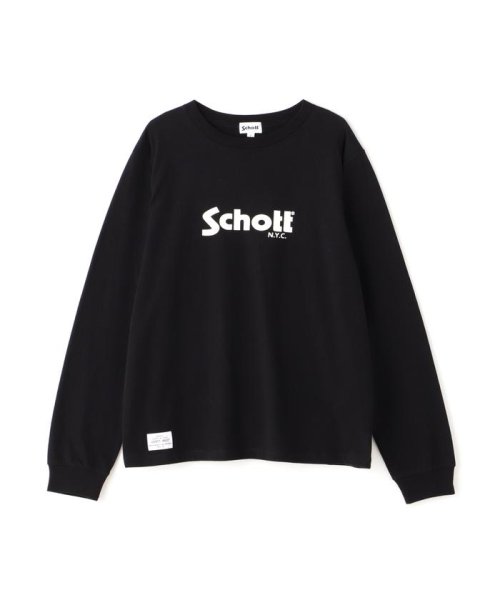 Schott(ショット)/BASIC LOGO LS T－SHIRT/ベーシックロゴ ロングTシャツ/img02