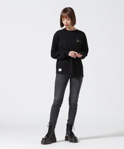 Schott(ショット)/EAGLE U.S.A FRAG L/S T－SHIRT/イーグル U.S.Aフラッグ ロングスリーブTシャツ/img03