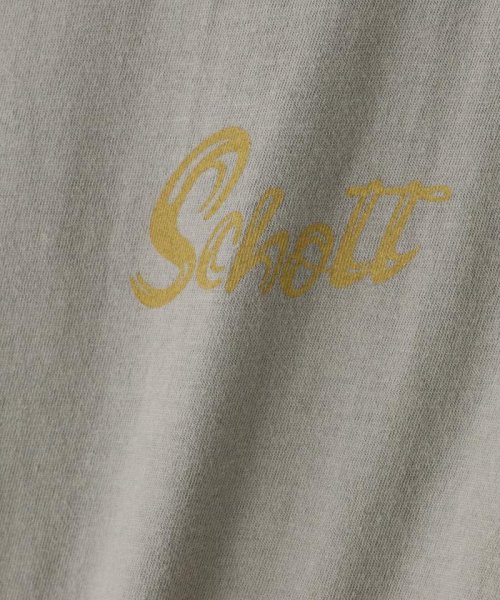 Schott(ショット)/EAGLE U.S.A FRAG L/S T－SHIRT/イーグル U.S.Aフラッグ ロングスリーブTシャツ/img12