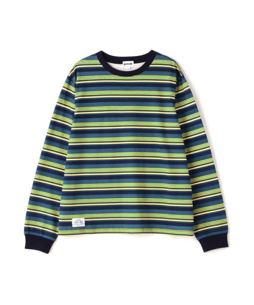 Schott(ショット)/BORDER L/S T－SHIRT/ボーダーロングスリーブ Tシャツ/img02