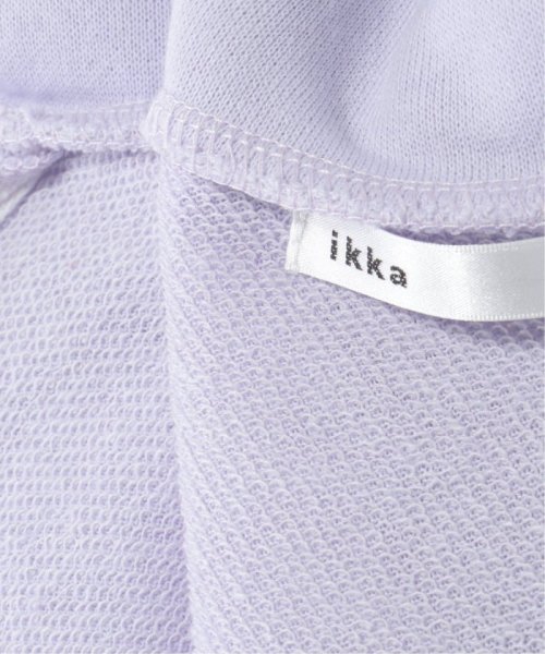 ikka kids(イッカ　キッズ)/ハーフジップボリュームスリーブプルオーバー（120〜160cm）/img07