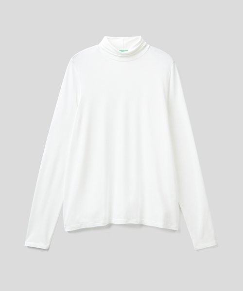 BENETTON (women)(ベネトン（レディース）)/【GREEN B】タートルネック長袖カットソー/img03