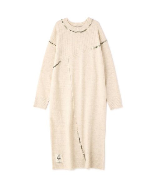 AVIREX(AVIREX)/HAND STITCH KNIT ONEPIECE/ ハンドステッチ ニットワンピース/img05