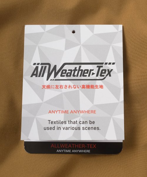 make a ray(make a ray)/ALL WEATHER－TEX ボリュームネック マウンテンパーカー/ナイロンジャケット/ ペディンマウンテンパーカー/【撥水】【防風】【UPF30】【防花粉】/img14