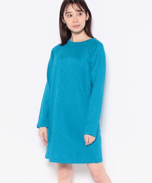 BENETTON (women)(ベネトン（レディース）)/クルーネックショート丈長袖ワンピース/img25