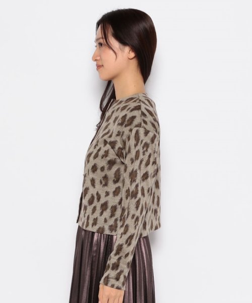 MICA&DEAL(マイカアンドディール)/leopard jq cardigan/img01