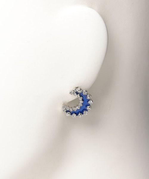 LANVIN en Bleu(JEWELRY)(ランバン　オン　ブルー（ジュエリー）)/セサンパ ムーンシルエットピアス/img03