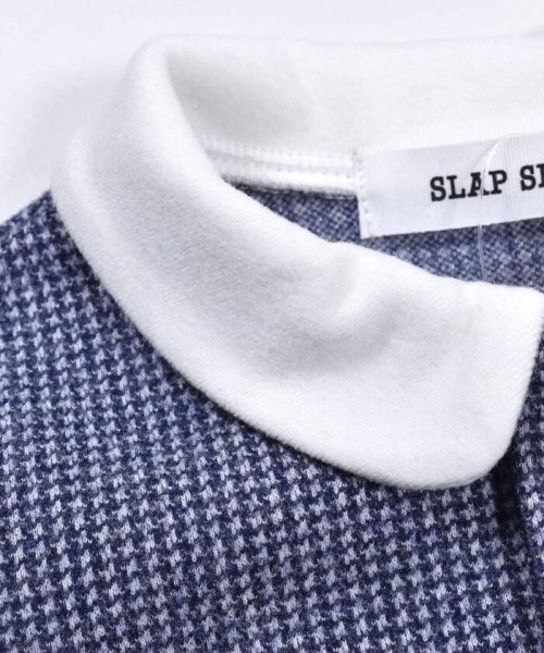 SLAP SLIP BABY(スラップスリップベビー)/エンブレム 刺繍 重ね着 風 千鳥 柄 ロンパース ベビー (60~80cm)/img06