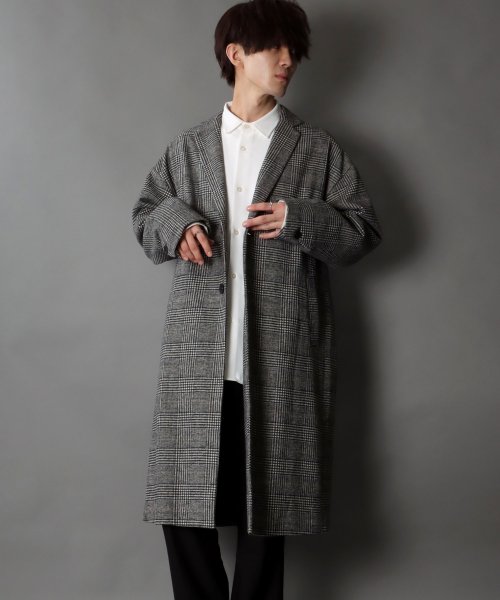 SITRY(SITRY)/【SITRY】over size wool chester coat/オーバーサイズ ウール チェスターコート/シングル チェスター ロングコート/img05