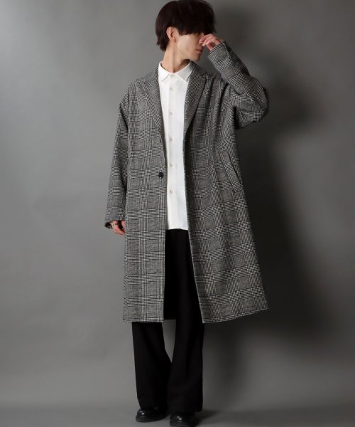 SITRY(SITRY)/【SITRY】over size wool chester coat/オーバーサイズ ウール チェスターコート/シングル チェスター ロングコート/img06