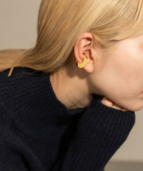 SMELLY(スメリー)/SMELLY so’　flat circle earcuff gld/img04