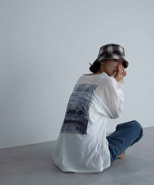 marjour(マージュール)/CHECK BUCKET HAT/img03