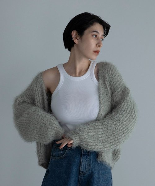 marjour(マージュール)/SHAGGY KNIT CARDIGAN/img06