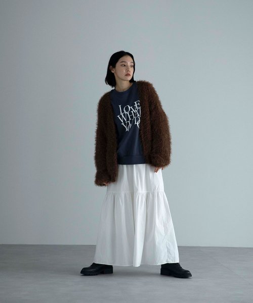 marjour(マージュール)/SHAGGY KNIT CARDIGAN/img11