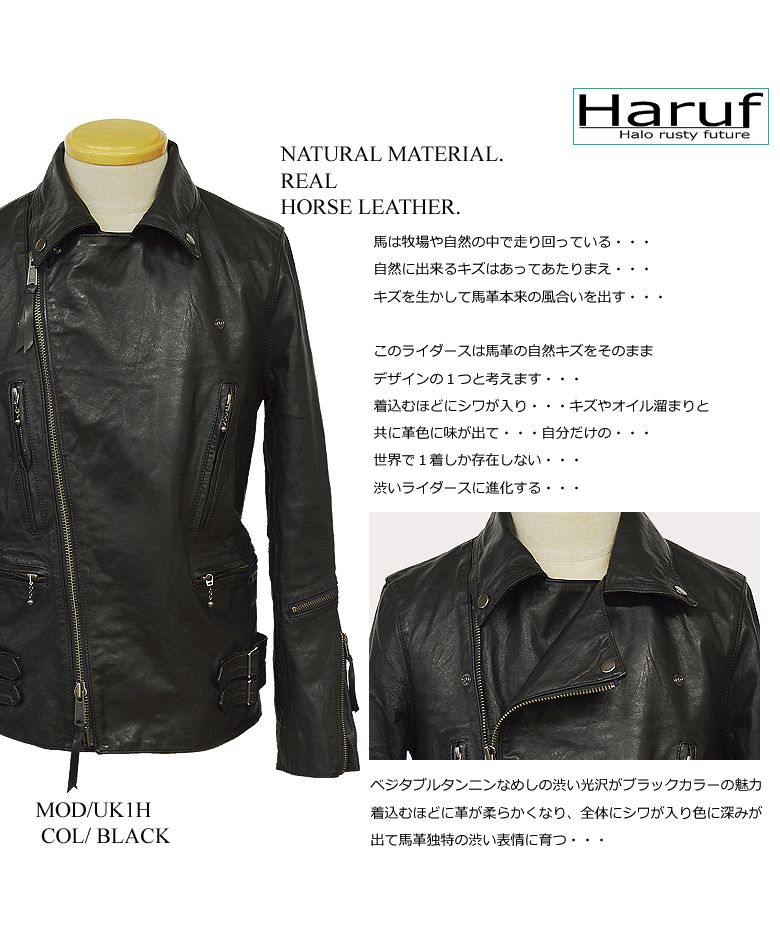 バックラッシュホースハイド切替ダブルライダース