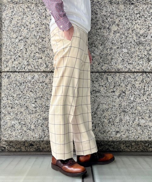 SHIPS MEN(シップス　メン)/THOMSON: Wool Check Trousers/img02