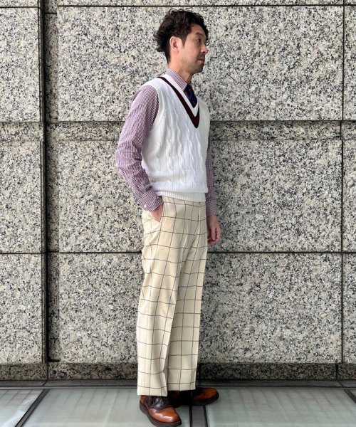 SHIPS MEN(シップス　メン)/THOMSON: Wool Check Trousers/img05